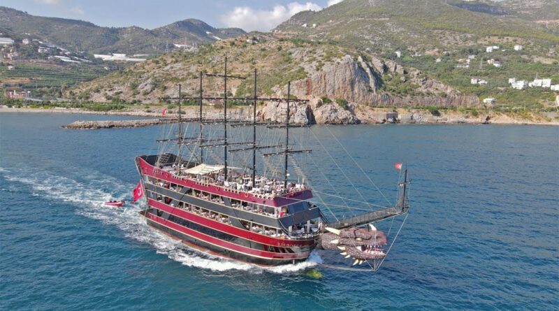 alanya ship tour