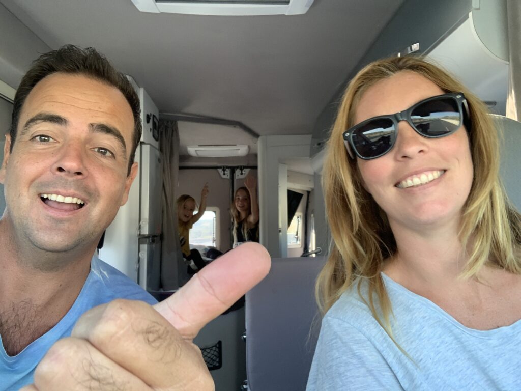 Dutch Sailing Family Travelling in an RV